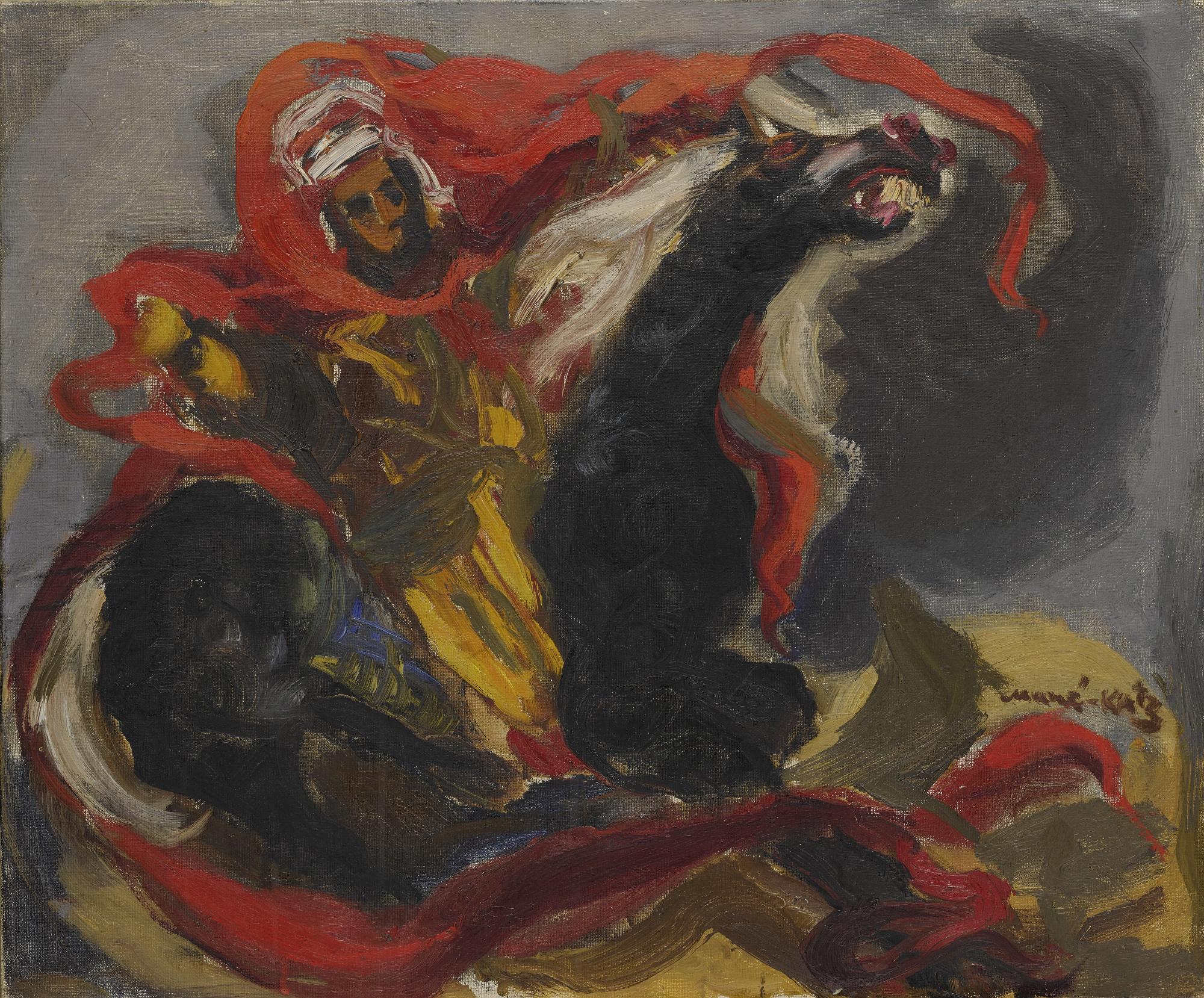 Emmanuel Mane-Katz - The Fiery Horseman