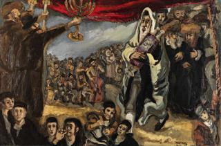 Emmanuel Mané-Katz - The Torah