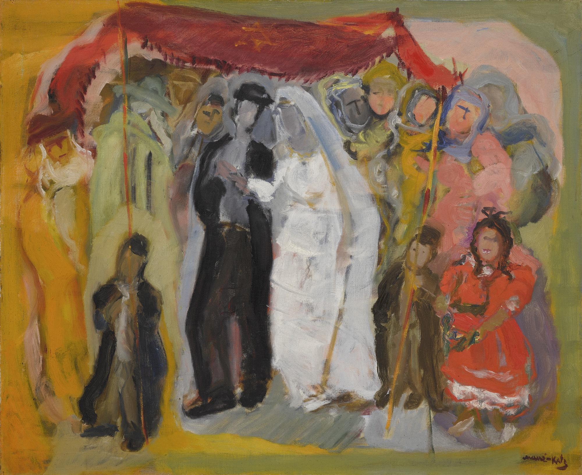 Emmanuel Mane-Katz - Wedding