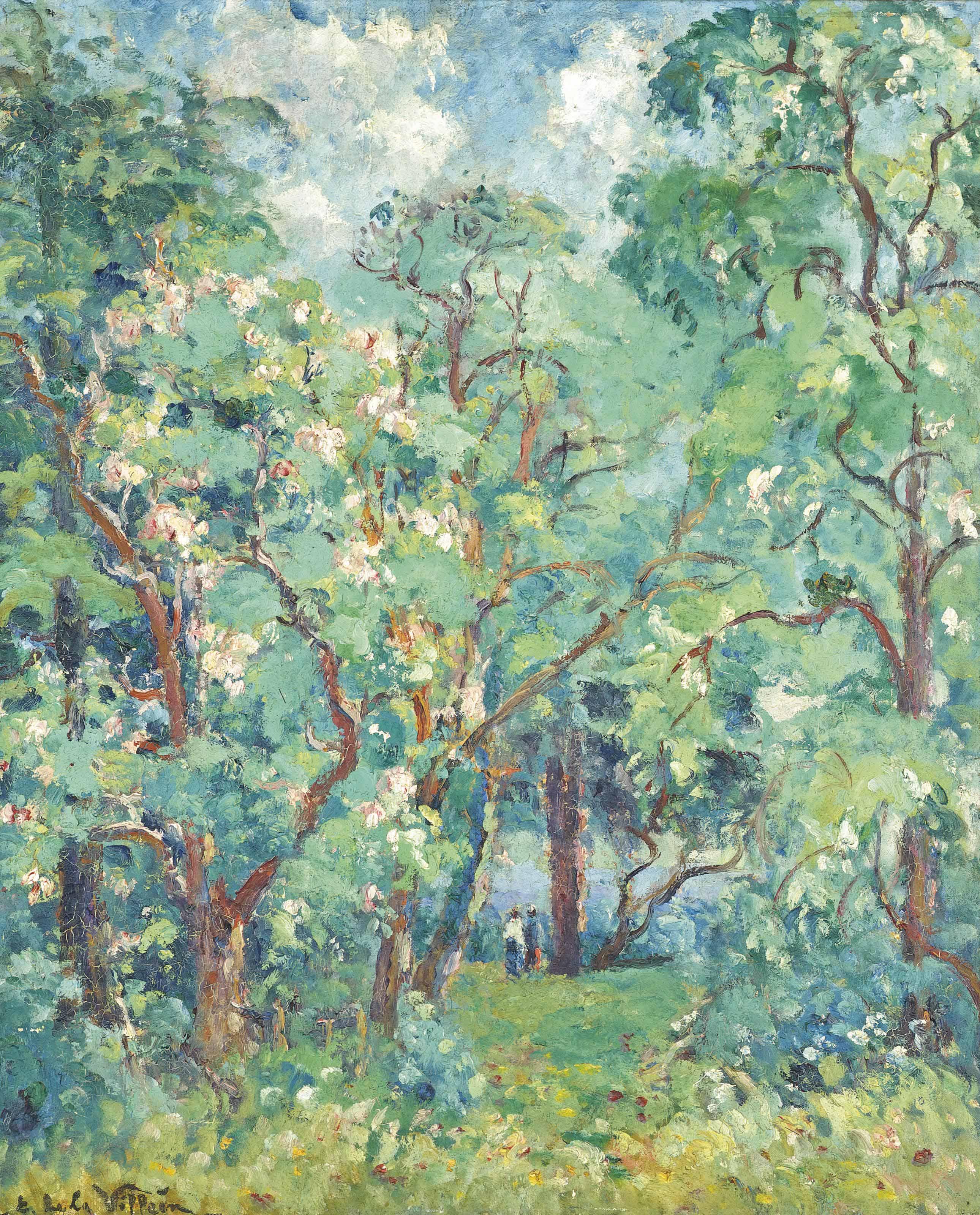 Emmanuel Victor Marie Auguste De La Villéon - Paysage