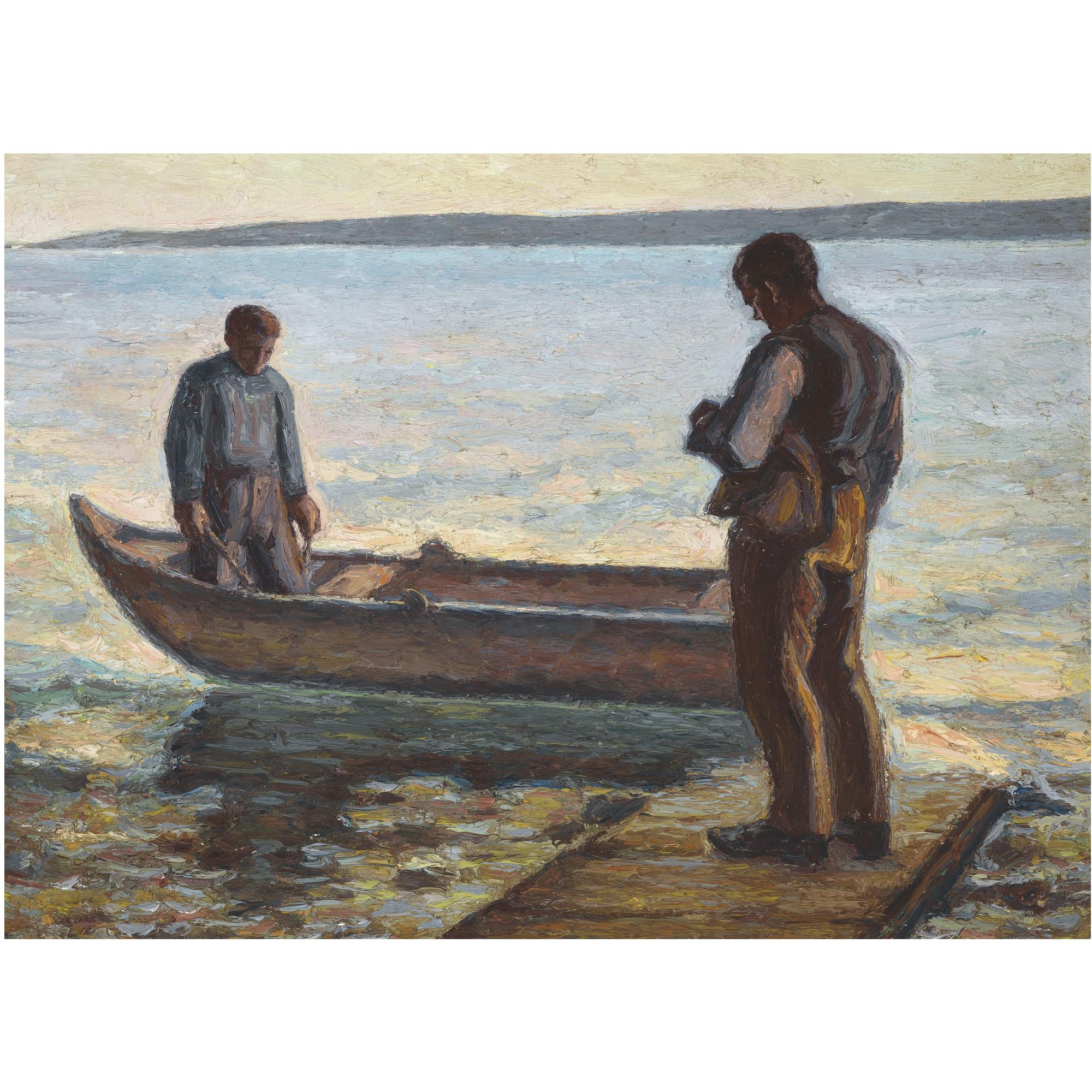 Emmanuel Zairis - Greek Two Fishermen