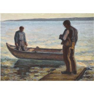Emmanuel Zairis - Greek Two Fishermen