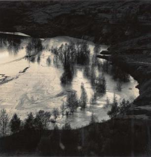 Emmet Gowin - Effluent Holding Pond, Chemopetrol Mines, Bohemia, Czech Republic, 1992
