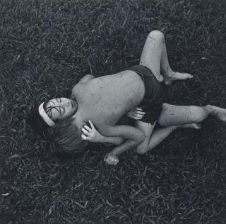 Emmet Gowin - Nancy and Dwayne, Danville, Virginia, 1970