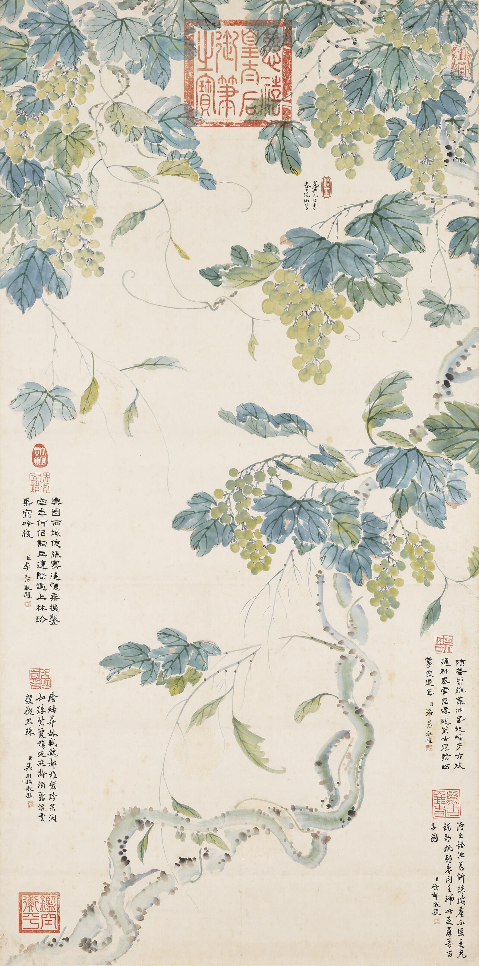 Empress Dowager Cixi - Grapes