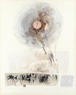 Emvin Cremona - Urban Landscape Under A Turbulent Sky