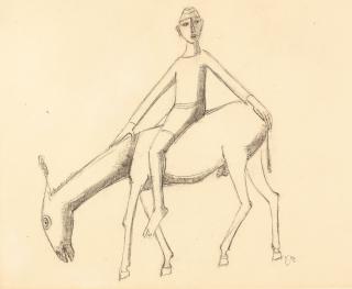 Emy Roeder - Eselreiter.