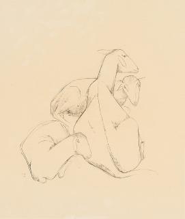 Emy Roeder - Liegende Schafe.