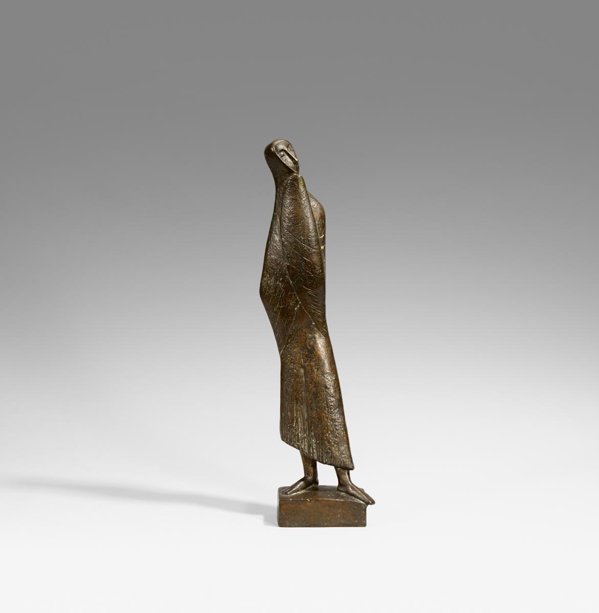 Emy Roeder - Tripoli II, Stehende verhüllte Frau