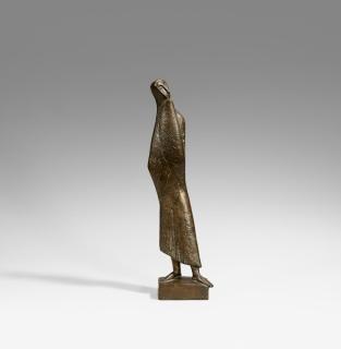 Emy Roeder - Tripoli II, Stehende verhüllte Frau