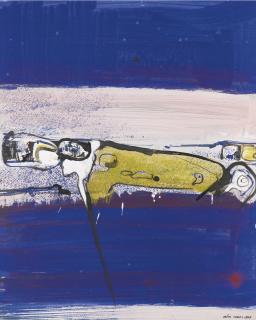 Endre Nemes - Hungarian blue Abstract