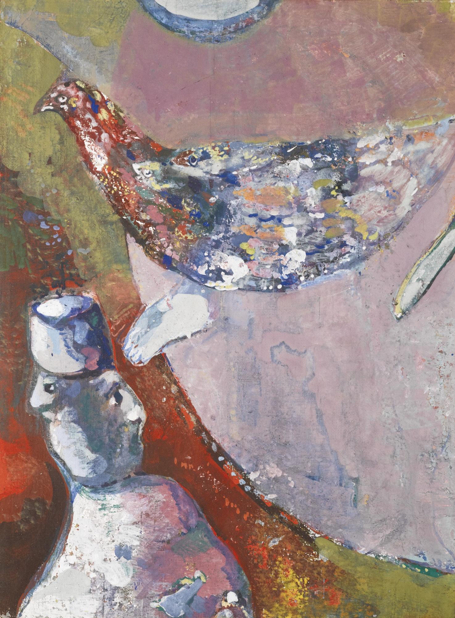 Endre Nemes - Hungarian man With Chicken