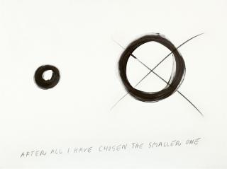 Endre Tót - After all I have chosen the smaller one