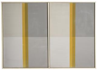 Endre Tót - Hungarian /Germanuntitled Diptych
