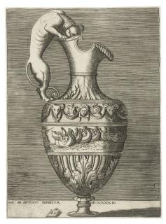 Enea Vico - Ewer with a Handle fashioned as a Dog