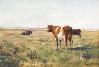 Engene Jettel - Cows at pasture