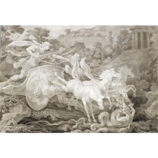 Ennemond-Alexandre Petitot - Apollo Destroying The Python