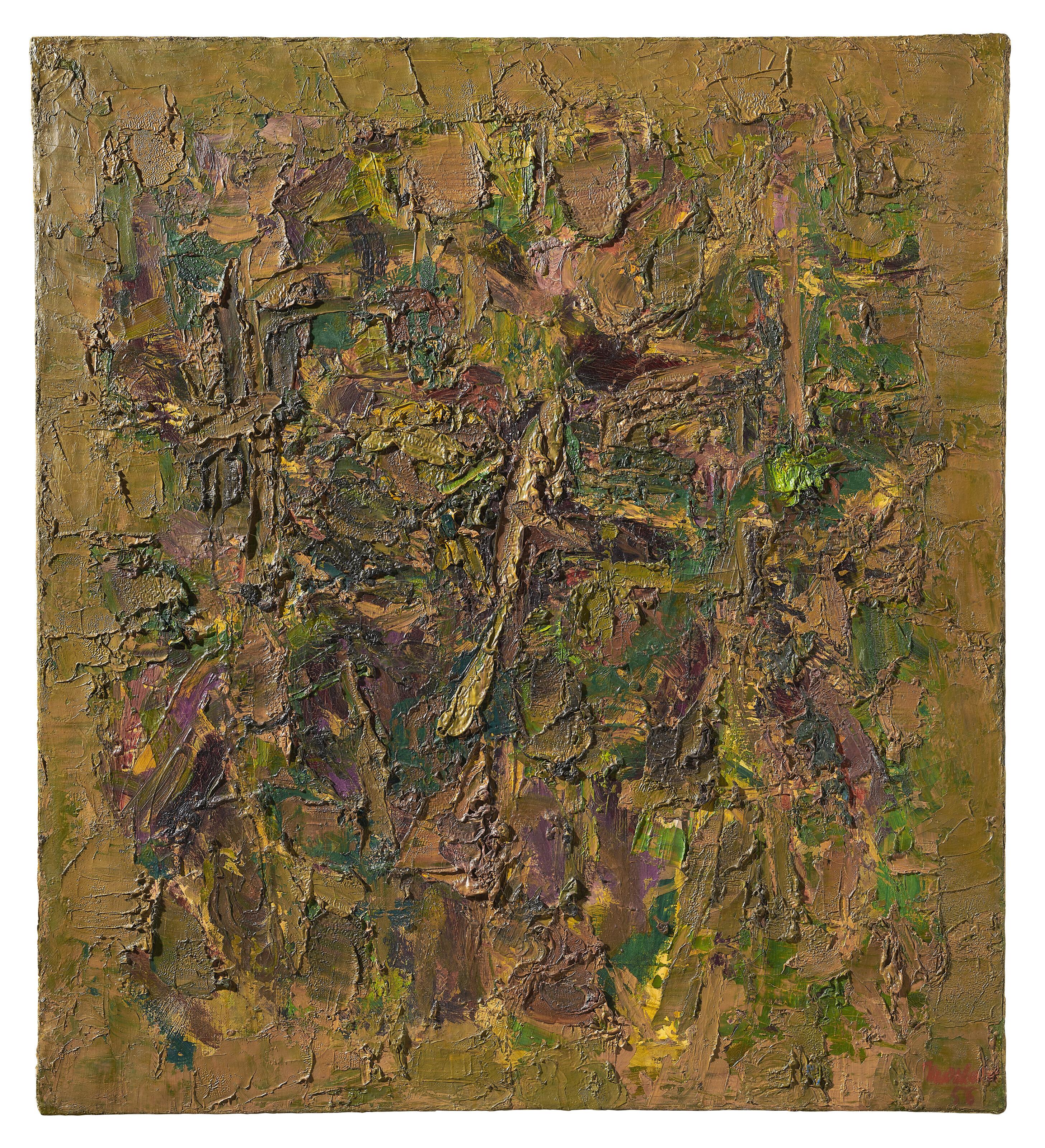 Ennio Morlotti - Campo di granoturco (Paesaggio)