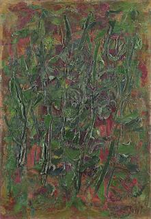 Ennio Morlotti - Centaurea selvatica