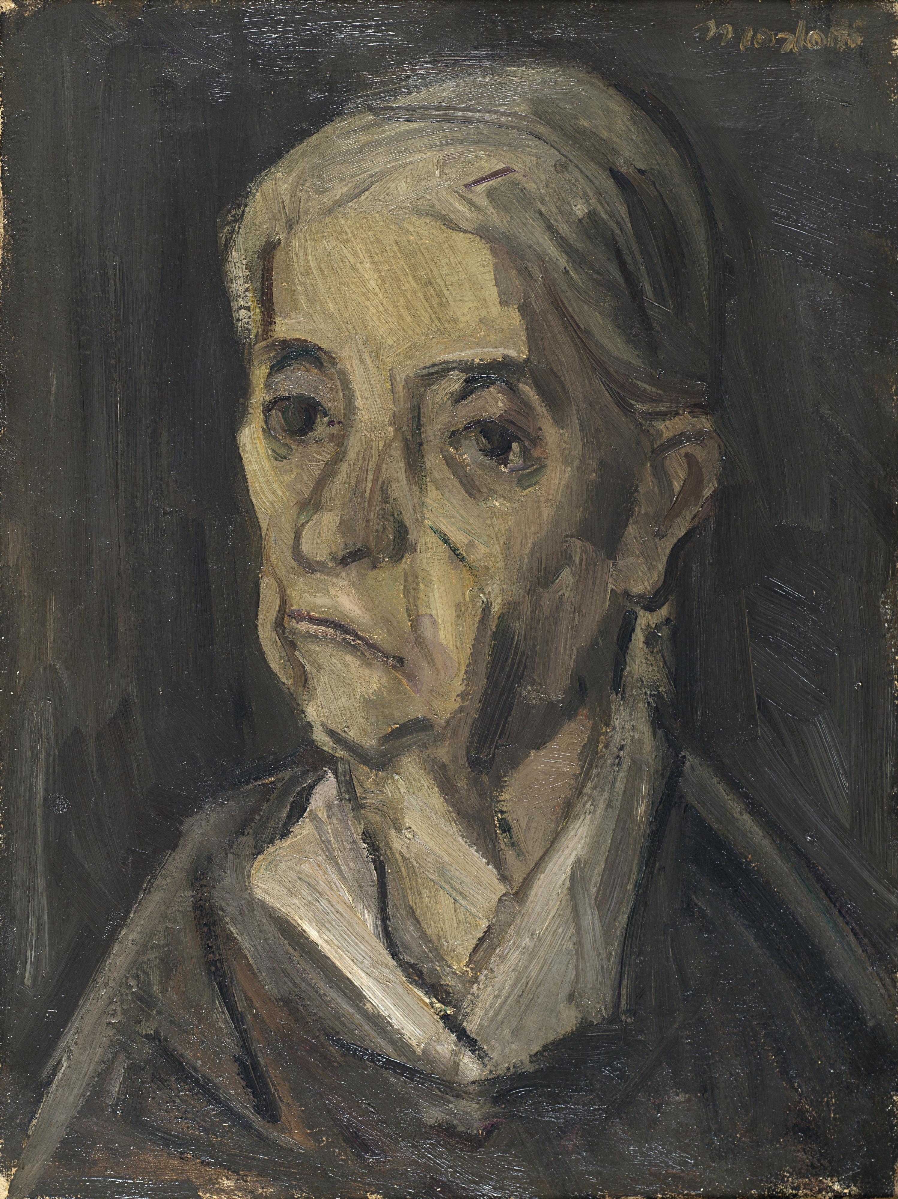 Ennio Morlotti - Ritratto di donna