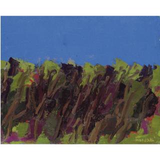 Ennio Morlotti - Ulivi A Bordighera