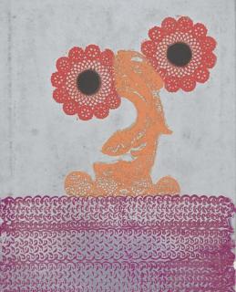 Enrico Baj - Acanthus Mollis Honorine Jobert (Petit 186)