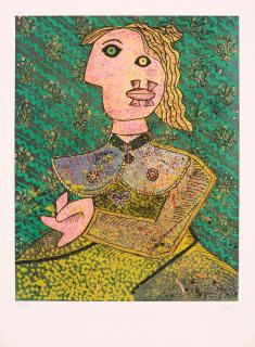 Enrico Baj - Aus: Hommage à Picasso.