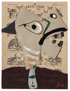 Enrico Baj - Basse-Cour