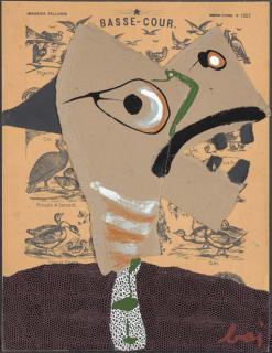 Enrico Baj - Basse-cour