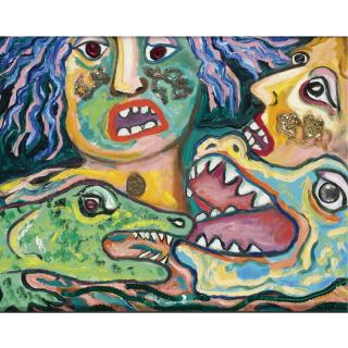 Enrico Baj - Composition