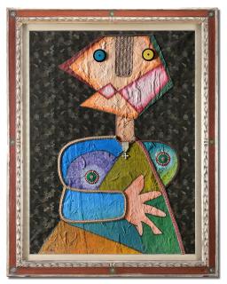 Enrico Baj - Dama dell\'Ordine di San Maurizio