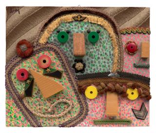 Enrico Baj - Going through Watergate