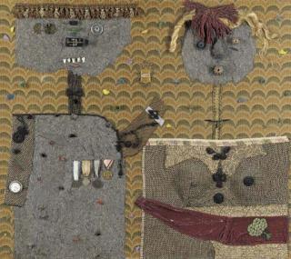 Enrico Baj - Il Re e la Regina