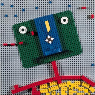 Enrico Baj - La cravate ne vaut pas une medaille