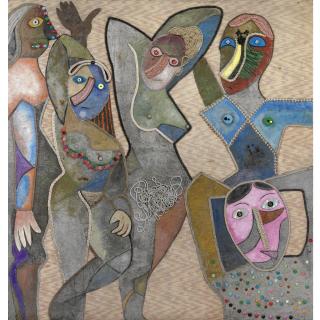 Enrico Baj - Les Demoiselles D\'Avignon