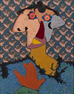 Enrico Baj - Personaggio