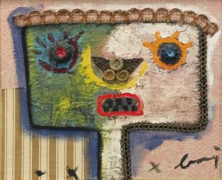 Enrico Baj - Personaggio