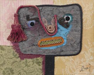 Enrico Baj - Petit Portrait De Jeune Homme