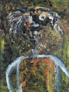 Enrico Baj - Portrait de Victor Musgrove