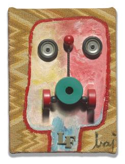 Enrico Baj - Ritrattino (Little Portrait)