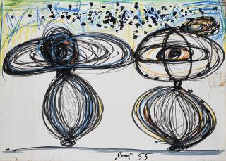 Enrico Baj - Senza titolo