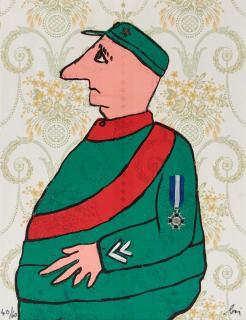 Enrico Baj - Trypticum Portfolio (3 works)