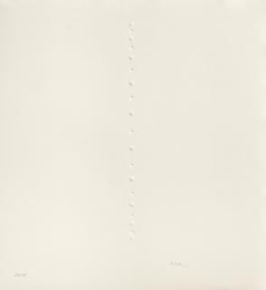 Enrico Castellani - Ohne Titel.