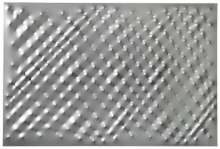 Enrico Castellani - Superficie alluminio