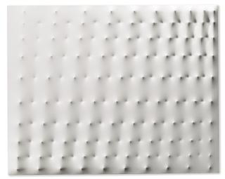 Enrico Castellani - Superficie Bianca