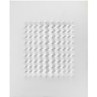 Enrico Castellani - Superficie Bianca