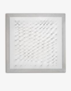 Enrico Castellani - Superficie Bianca