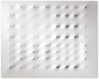 Enrico Castellani - Superficie Bianca