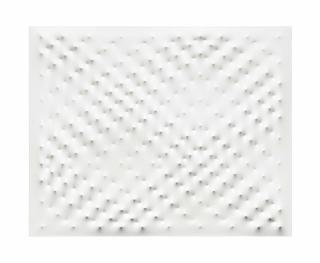 Enrico Castellani - Superficie Bianca