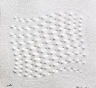 Enrico Castellani - Superficie bianca